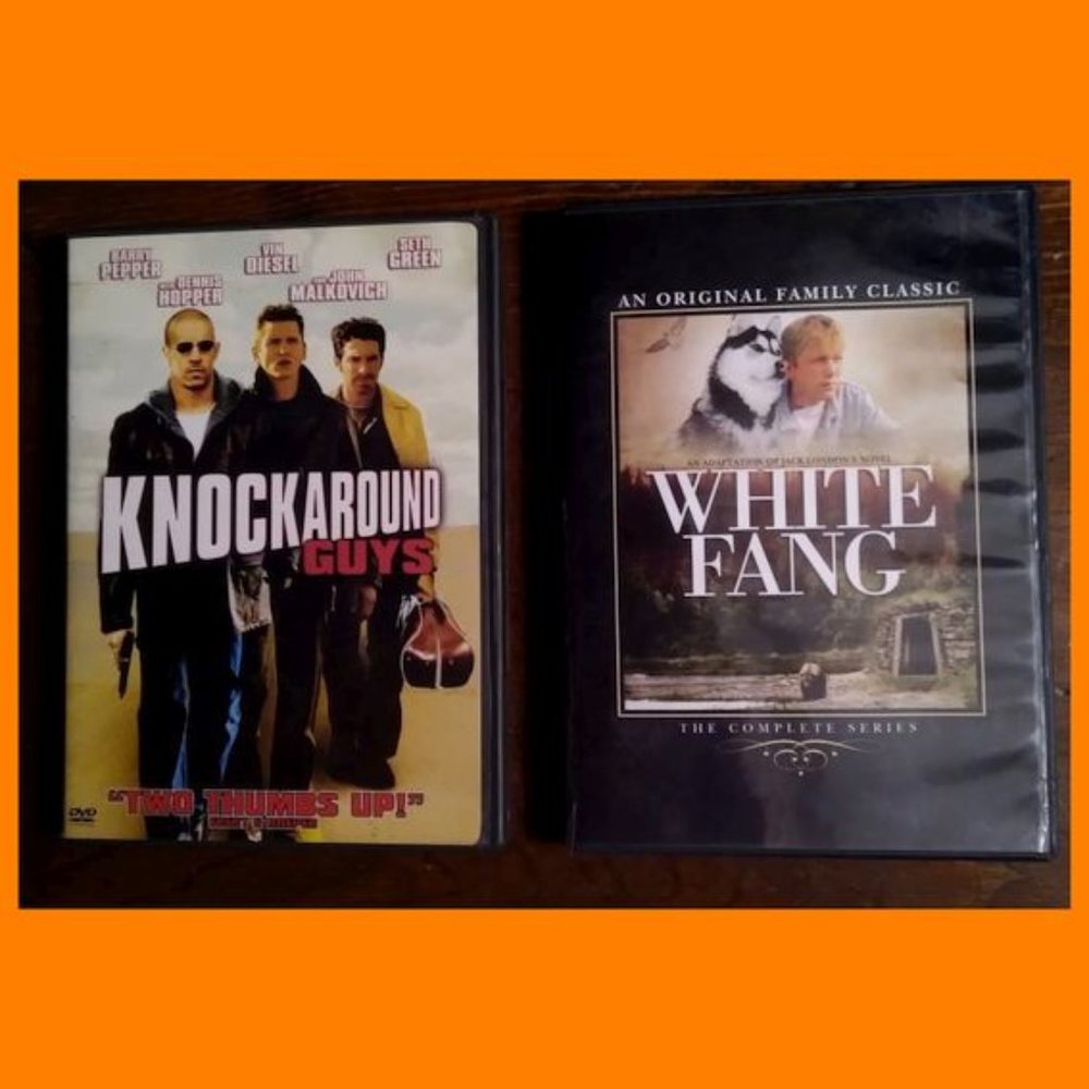 2 for $10 DVDs- The Complete Series of White Fang & Knockaround Guys